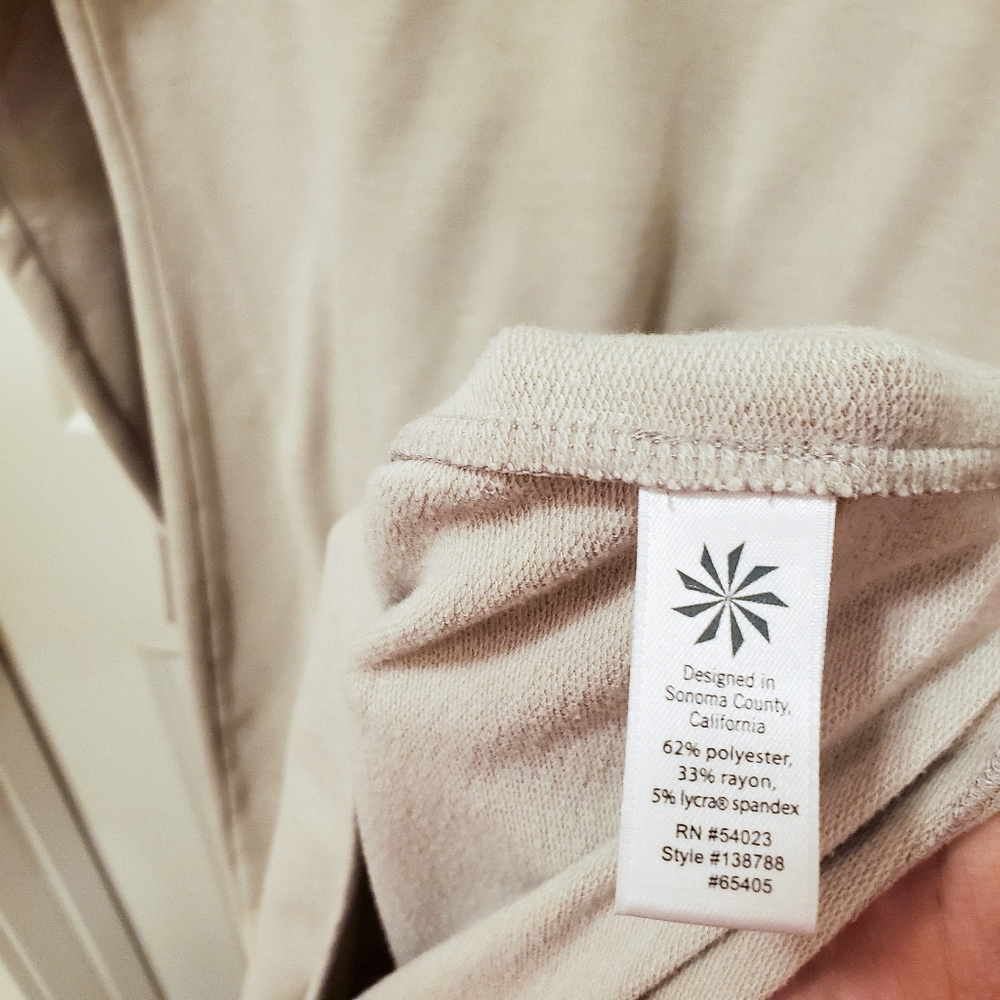 Athleta Beige Intention Cover Up Dress - Picture 2 of 5